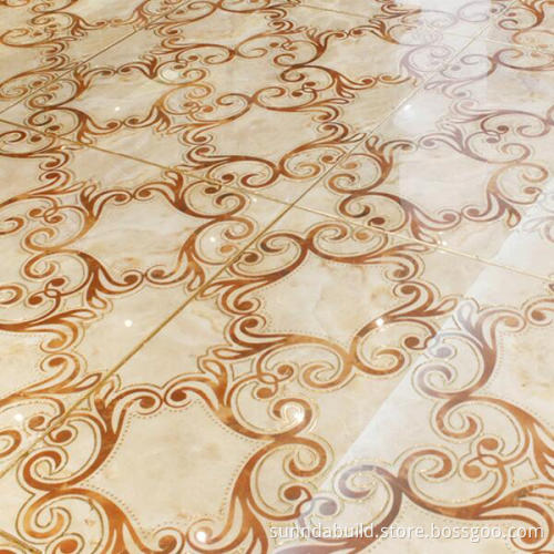 top quality AAA grade luxurious combined flower pattern ceramics floor tile